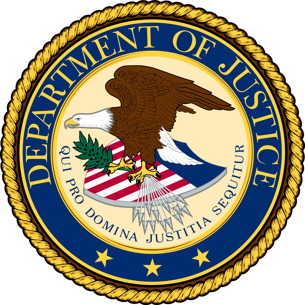 Justice Dept. logo