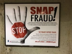 snap fraud posters