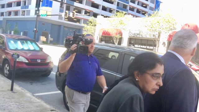 Dr. Iyer leaves court