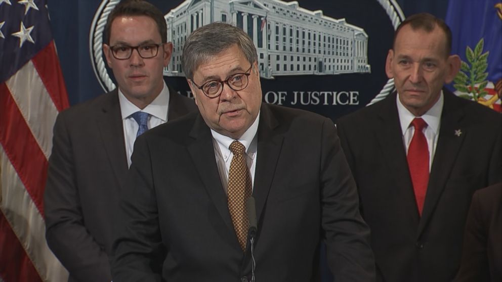Barr announces elder fraud