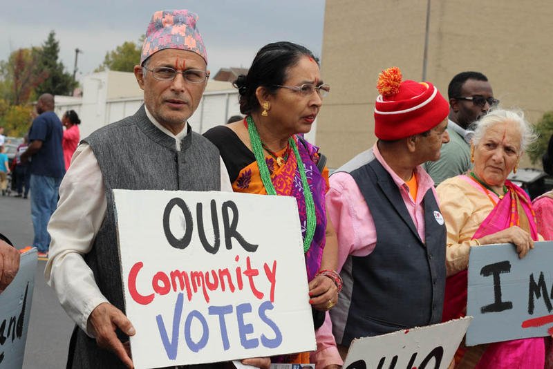 Bhutanese vote