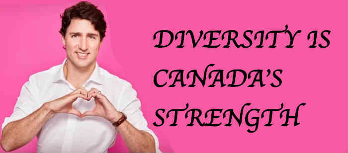 Trudeau diversity heart