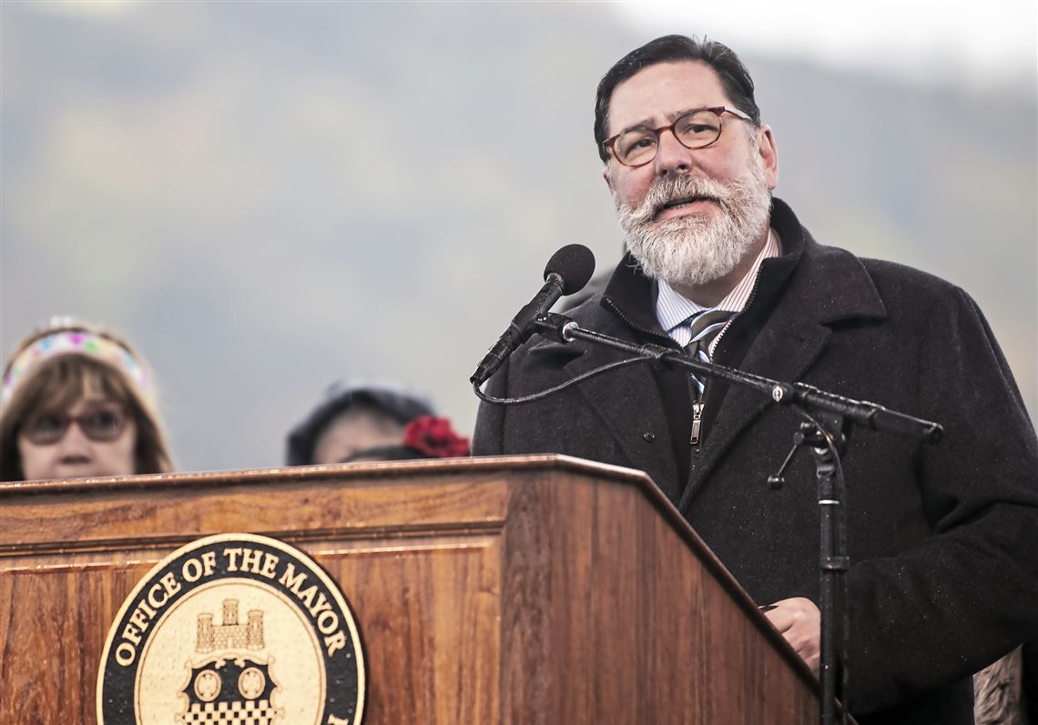 Mayor peduto with beard