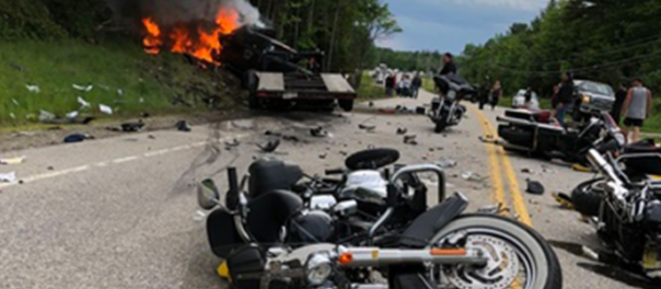 NH motorcycle crash