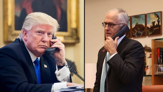 Trump and Turnbull