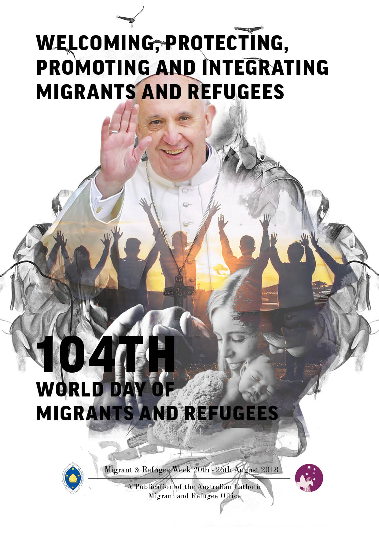 pope welcoming migrants