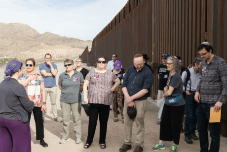 Jewish leaders at the southern border